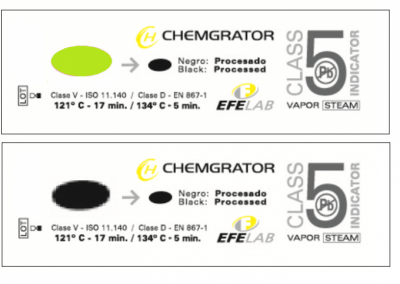 Chemgrator Steam Sterilization indicator ISO 11140 Type 5 ( IV57)